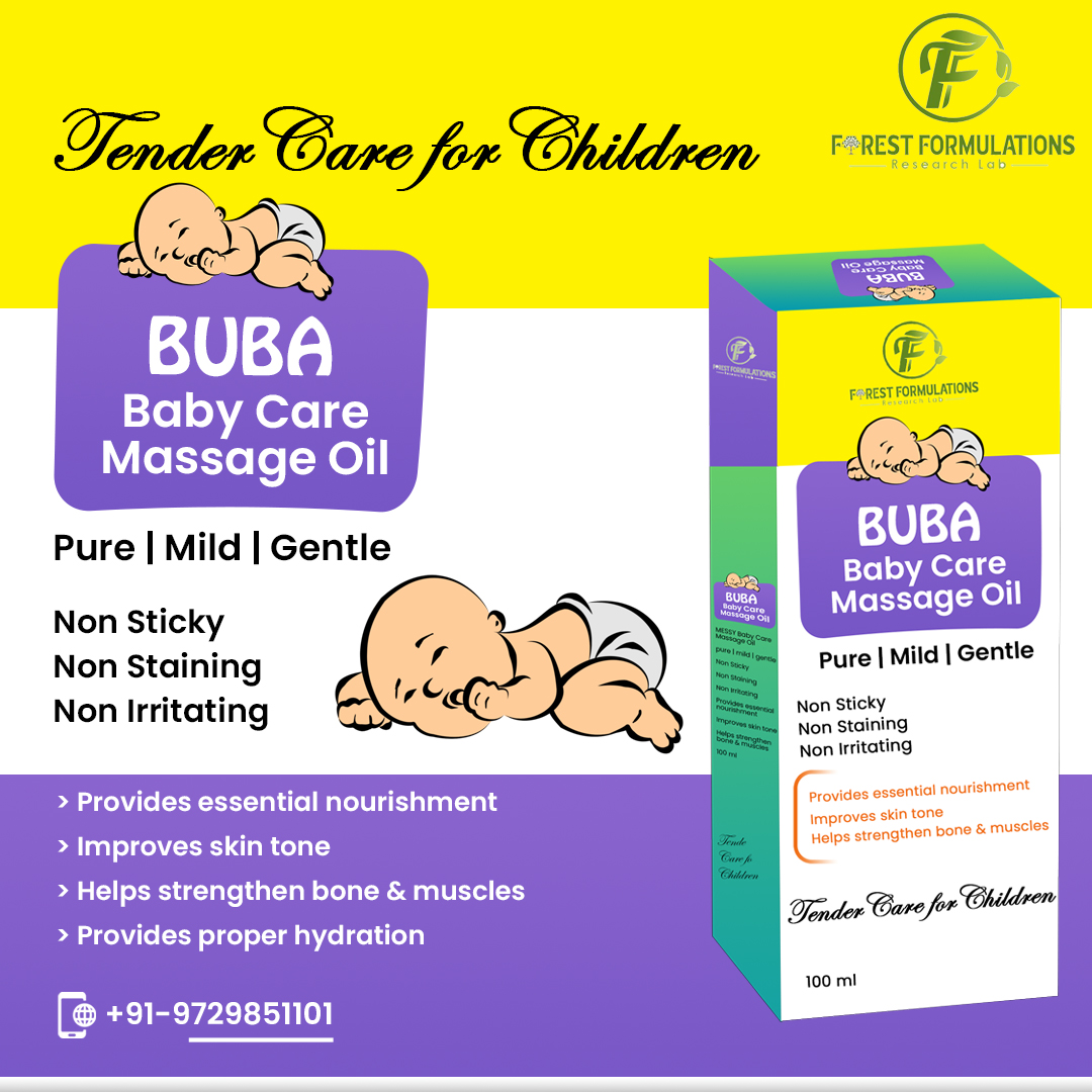 Buba Baby Care Massage Oil